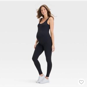 Isabel Maternity by Ingrid & Isabel Black Jumpsuit